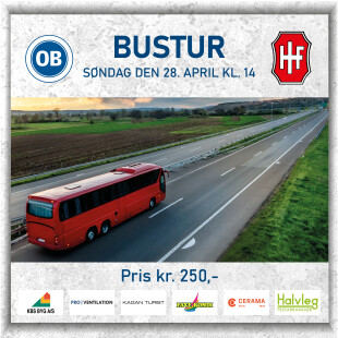Bus tur til Odense - kr. 250